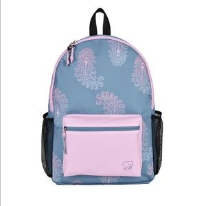IVORY ELLA Pink & Blue 16” Backpack